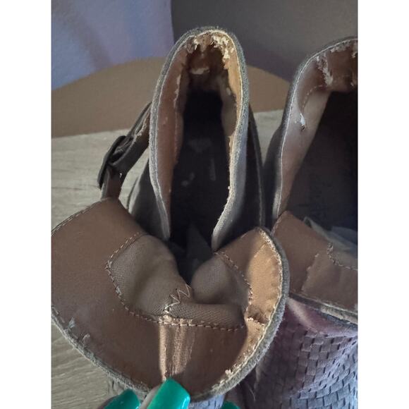 Daytrip Women's Woven Suede Ankle Boots -  Size 6.5 - Picture 8 of 9